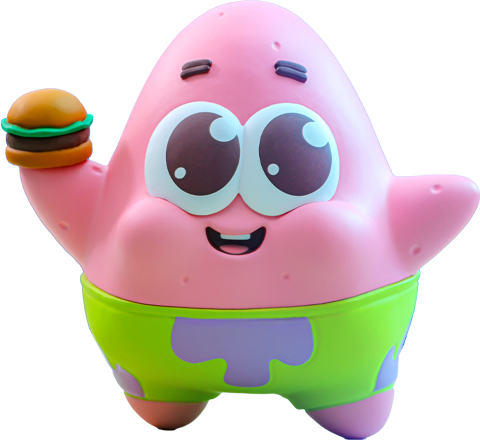 SpongeBob SquarePants Patrick Star Cosbaby Collectible Figure  (Prototype Shown) View 6