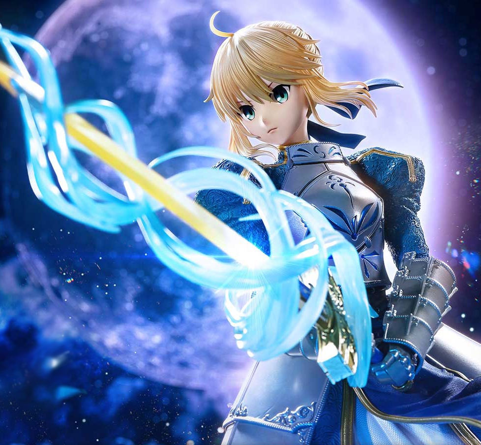 Fate Saber (Ultimate Version) Quarter Scale Statue  (Prototype Shown) View 4