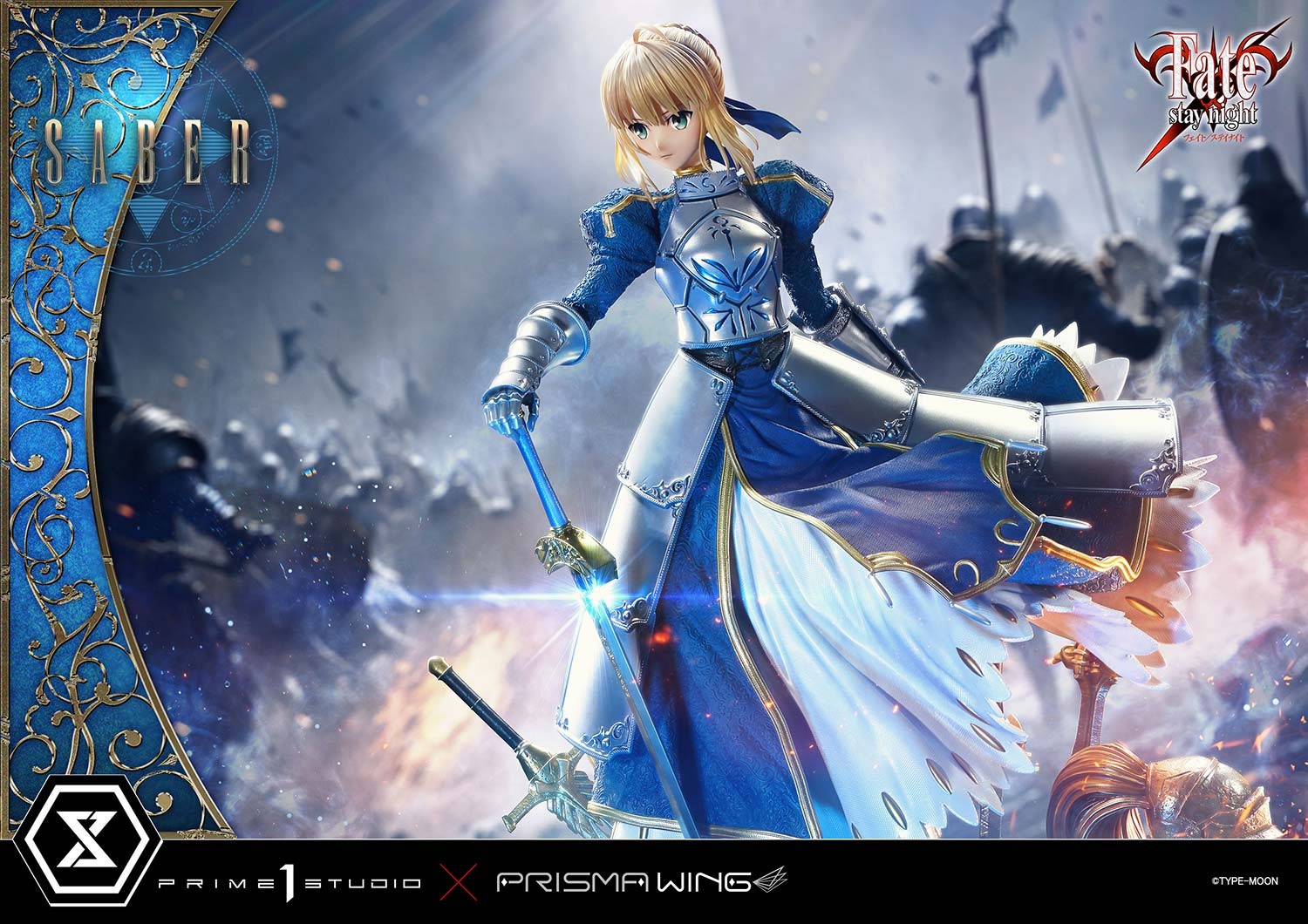 Fate Saber (Ultimate Version) Quarter Scale Statue  (Prototype Shown) View 6
