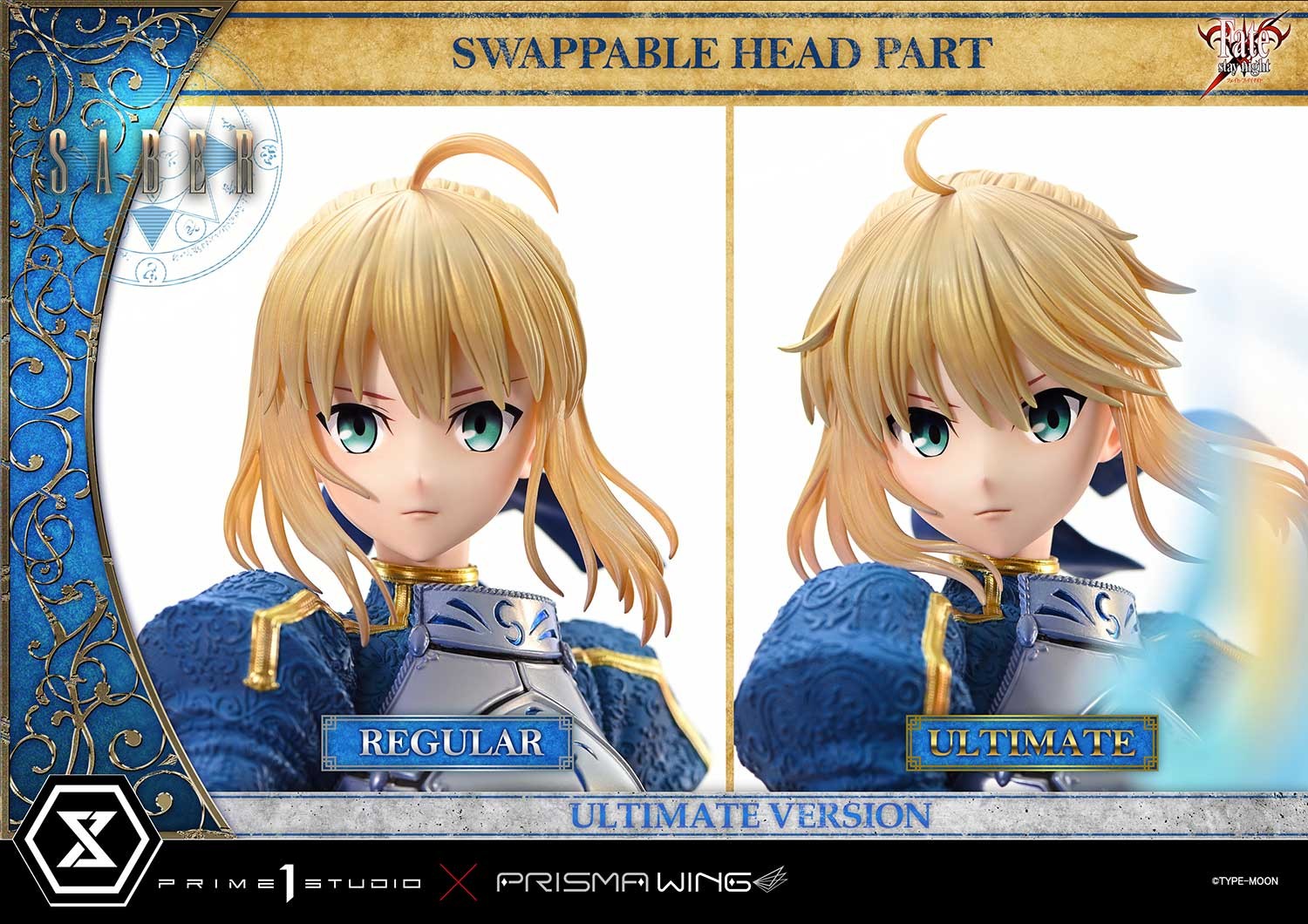 Fate Saber (Ultimate Version) Quarter Scale Statue  (Prototype Shown) View 8