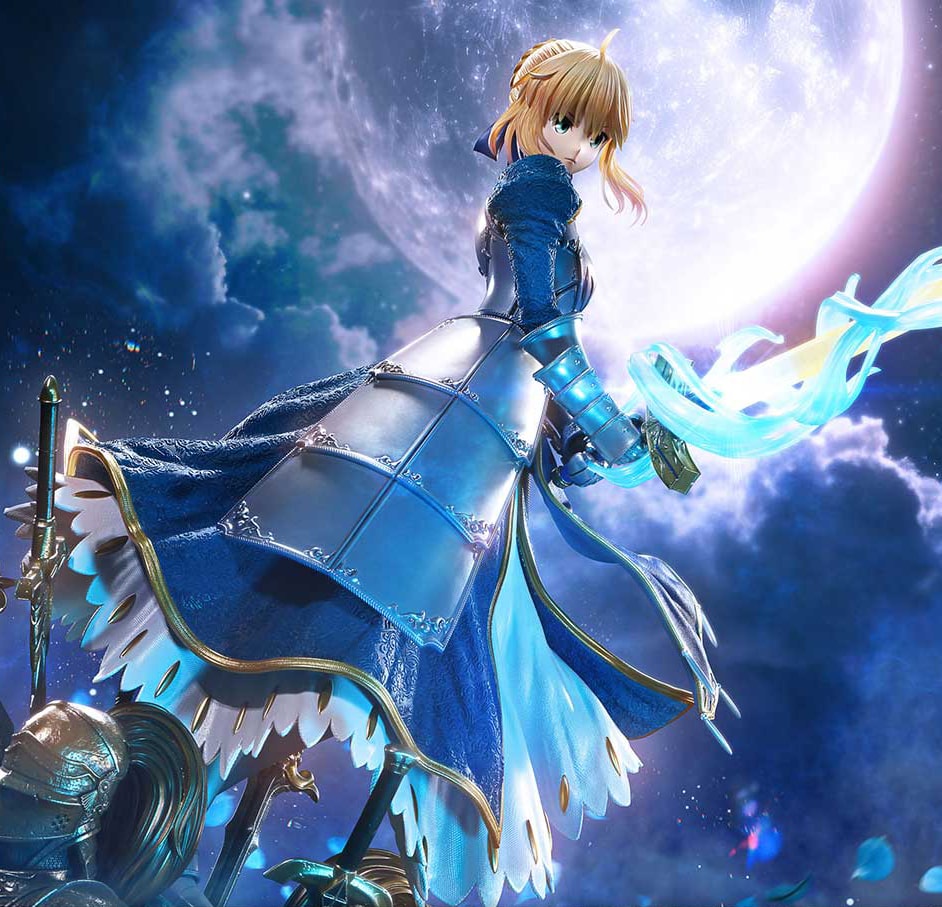Fate Saber (Ultimate Version) Quarter Scale Statue  (Prototype Shown) View 3