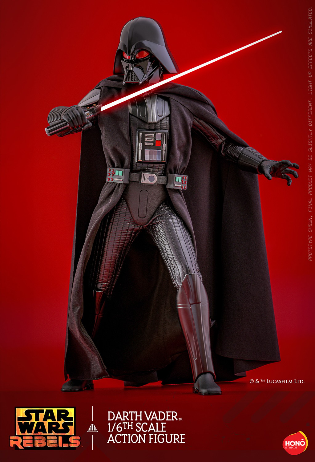 Star Wars Darth Vader™ Action Figure  (Prototype Shown) View 8