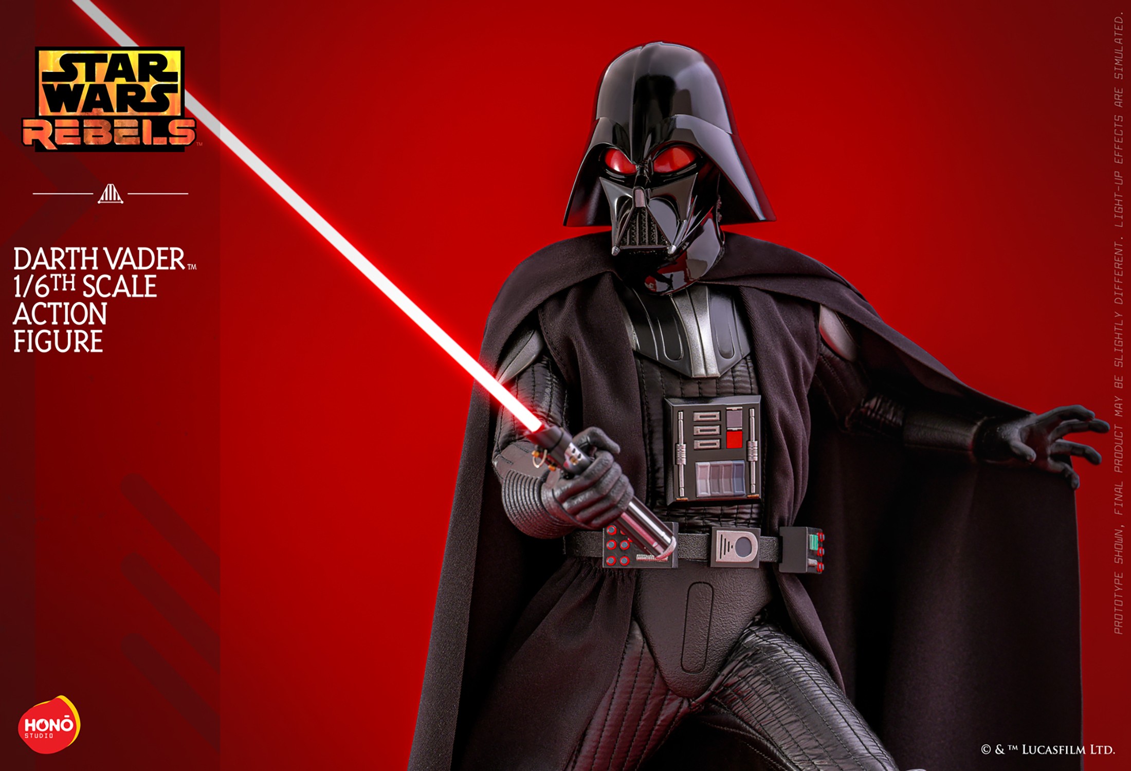 Star Wars Darth Vader™ Action Figure  (Prototype Shown) View 9