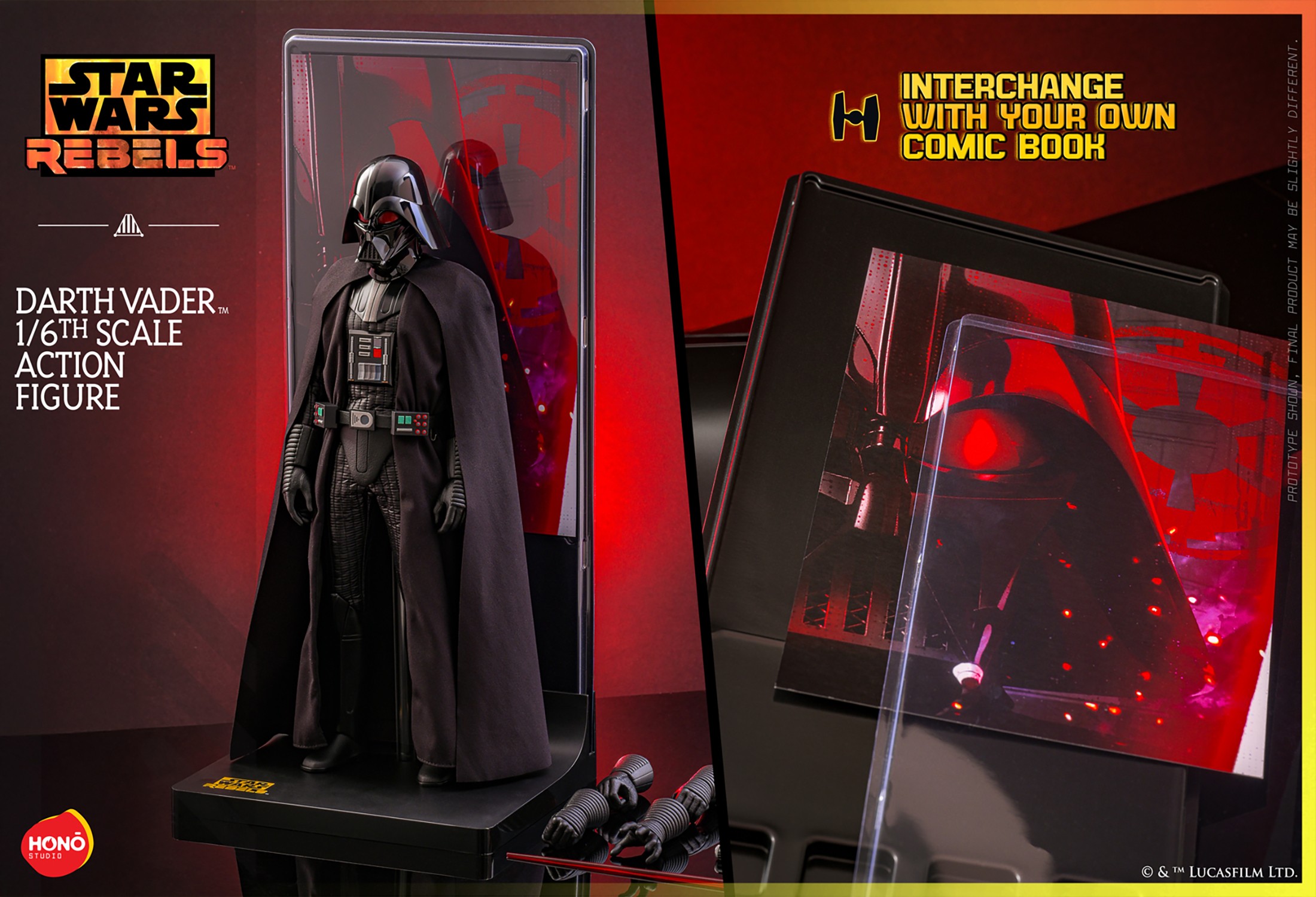 Darth Vader™ Action Figure by HONO Studio | Sideshow Collectibles