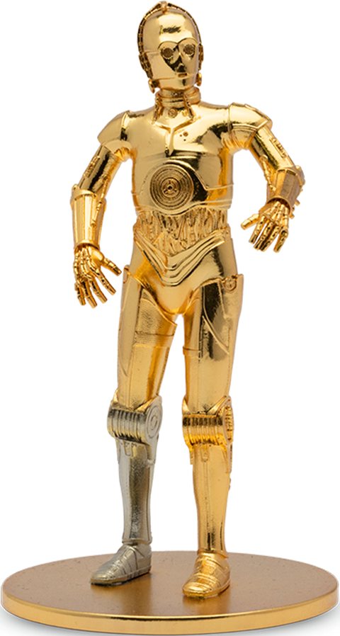 C-3PO Silver Miniature by Agoro | Sideshow Collectibles