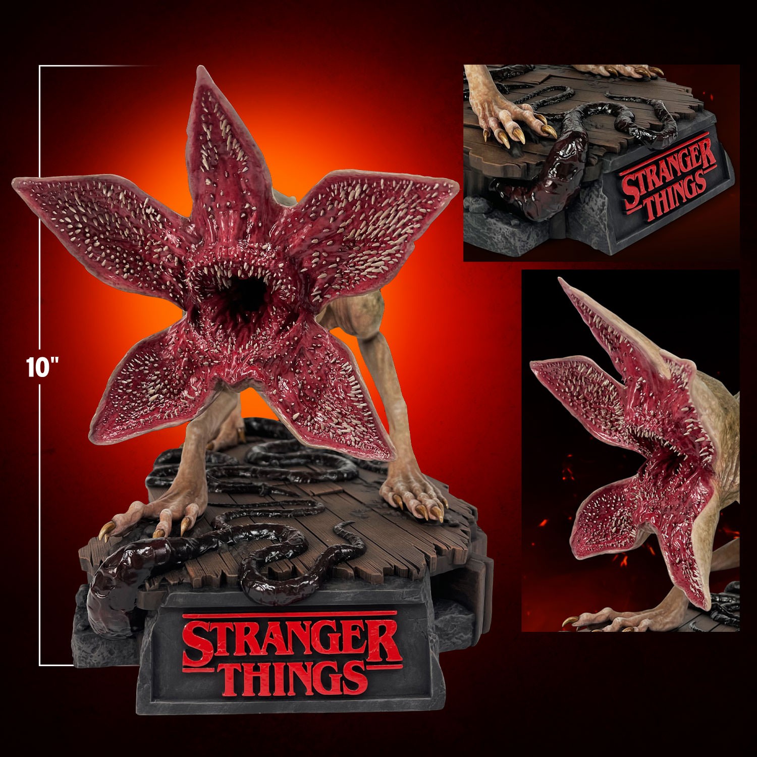 Stranger Things Demodog Quarter Scale Statue  (Prototype Shown) View 2
