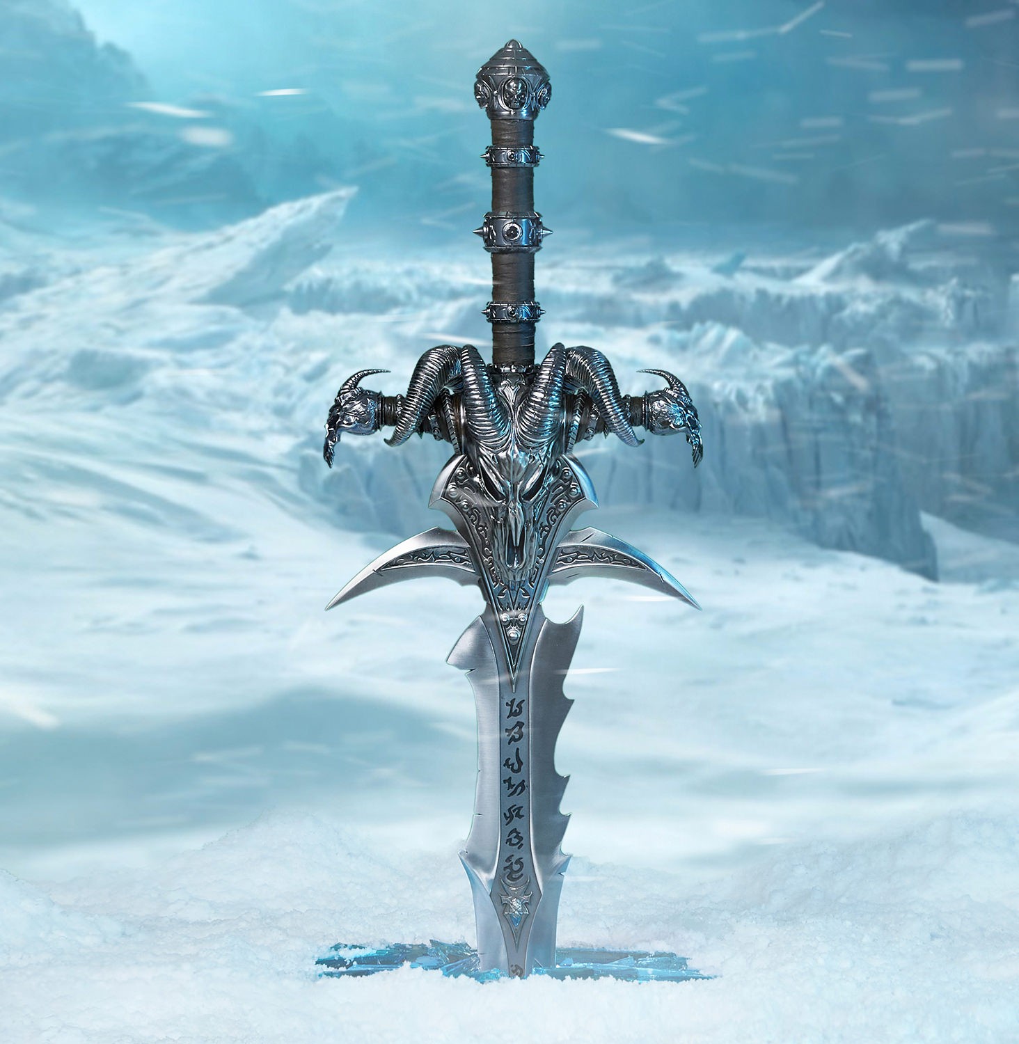 台座　wow World of Warcraft Frostmourne World of Warcraft Frostmourne Sword Premium Replica
