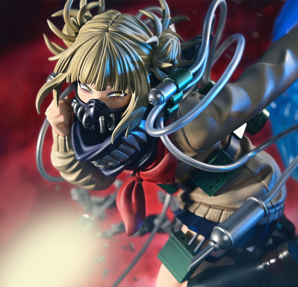 My Hero Academia Tomura Shigaraki, Dabi, and Himiko Toga (Deluxe Version) Quarter Scale Statue  (Prototype Shown) View 4