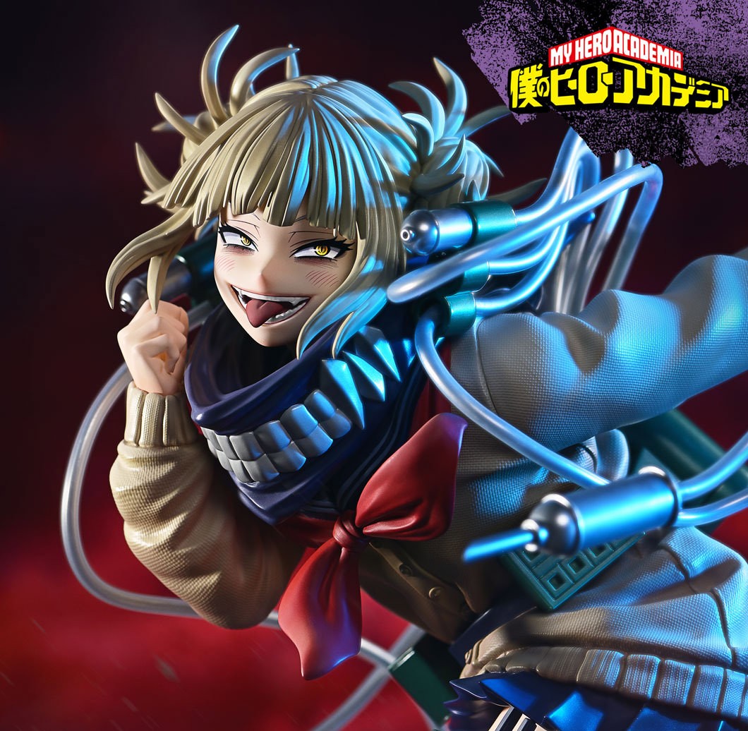 My Hero Academia Tomura Shigaraki, Dabi, and Himiko Toga (Deluxe Bonus Version) Quarter Scale Statue  (Prototype Shown) View 3