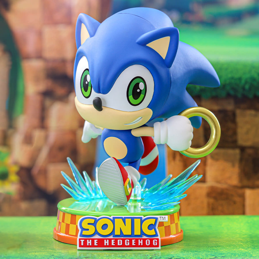 Sonic the Hedgehog Sonic Cosbaby Collectible Figure  (Prototype Shown) View 3