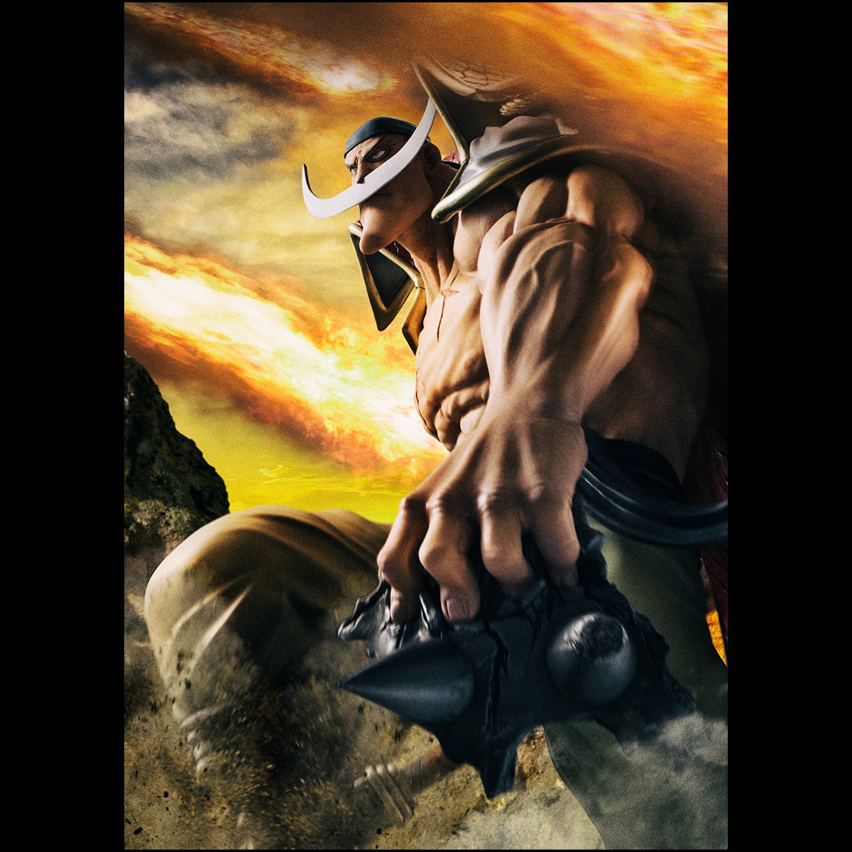One Piece "Whitebeard" Edward Newgate Collectible Figure  (Prototype Shown) View 16