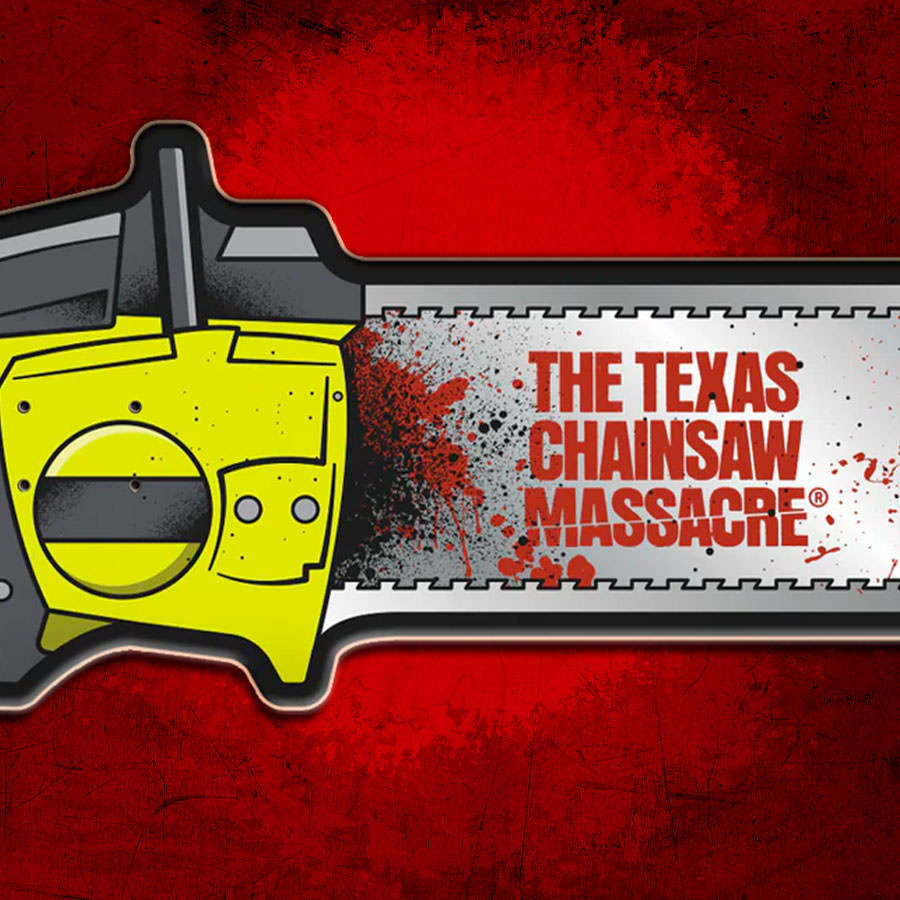 Texas Chainsaw Massacre Chainsaw Skateboard Deck  (Prototype Shown) View 4