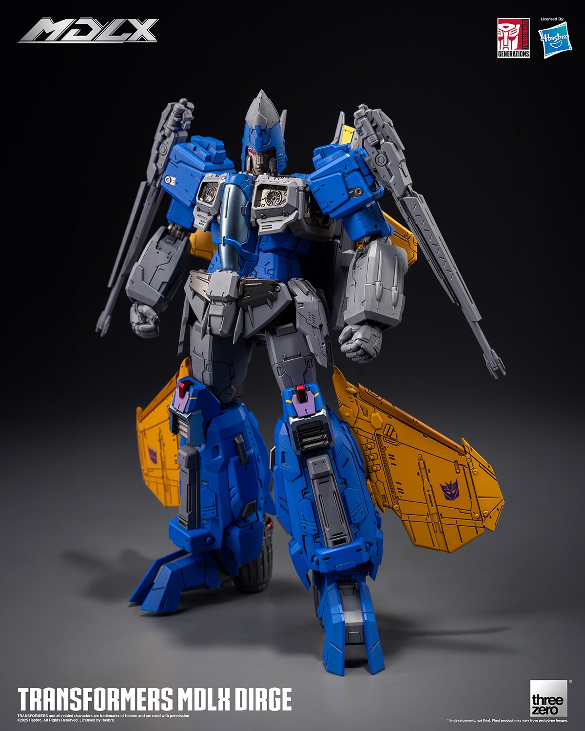 Transformers Dirge MDLX Action Figure  (Prototype Shown) View 6