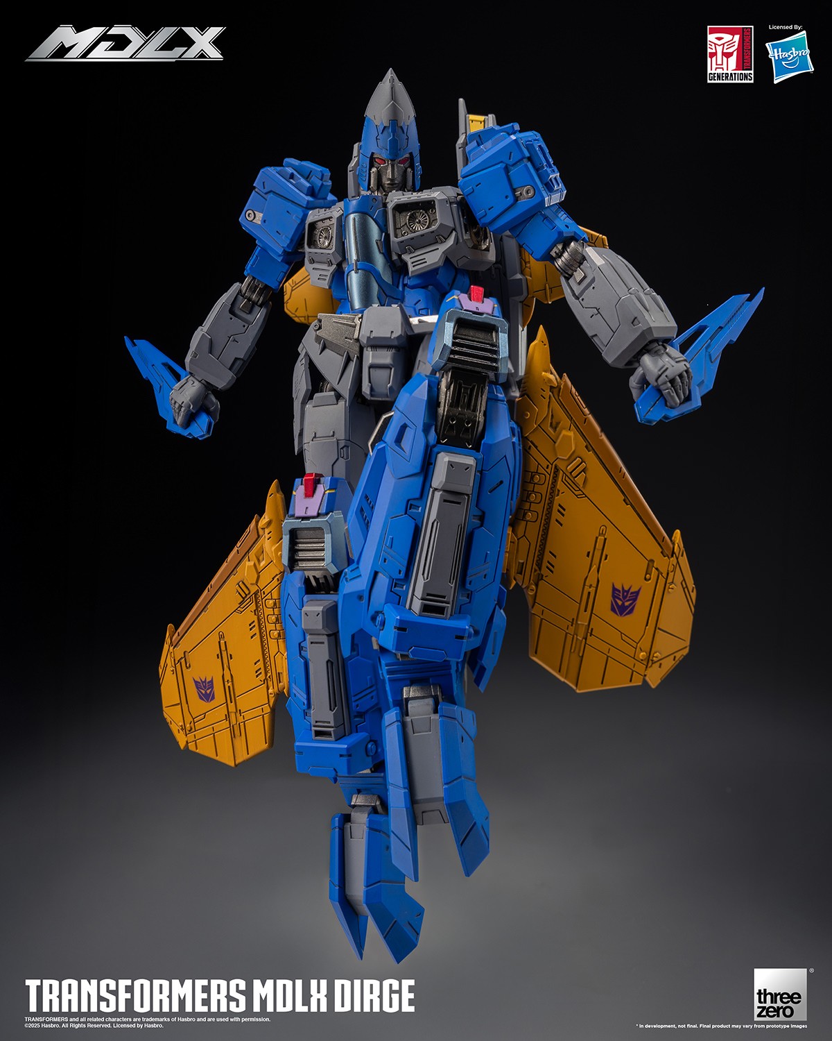 Transformers Dirge MDLX Action Figure  (Prototype Shown) View 10