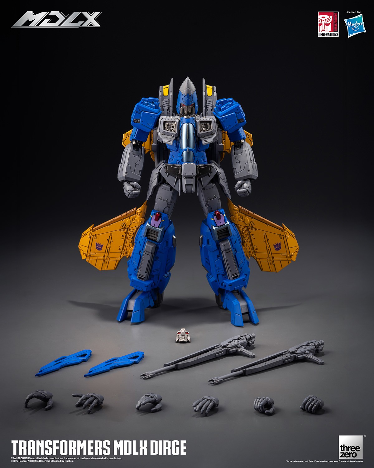 Transformers Dirge MDLX Action Figure  (Prototype Shown) View 13