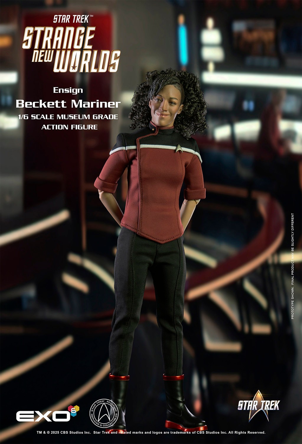 Star Trek Ensign Beckett Mariner Sixth Scale Figure  (Prototype Shown) View 7