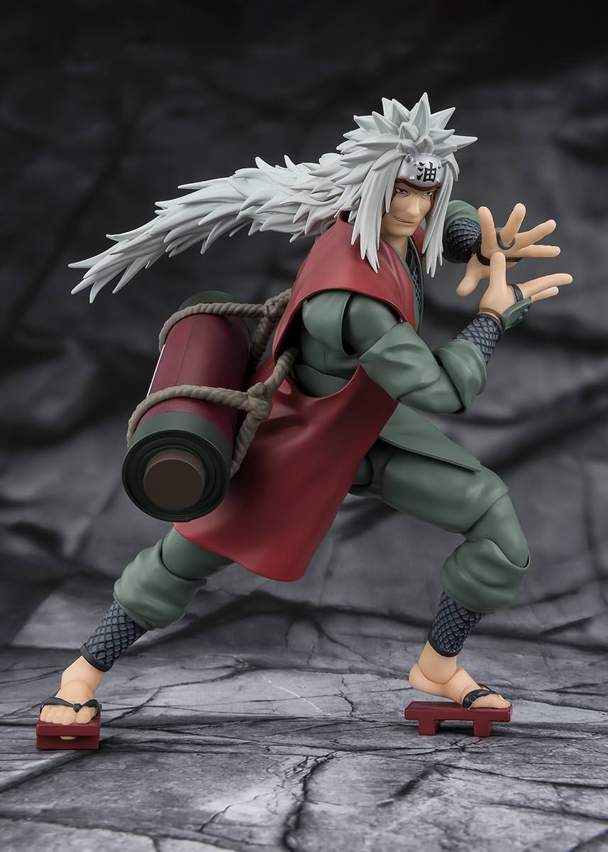 Naruto Jiraiya -Hidden Leaf Heroic Master Sage- (Sage Mode Set) Action Figure  (Prototype Shown) View 3