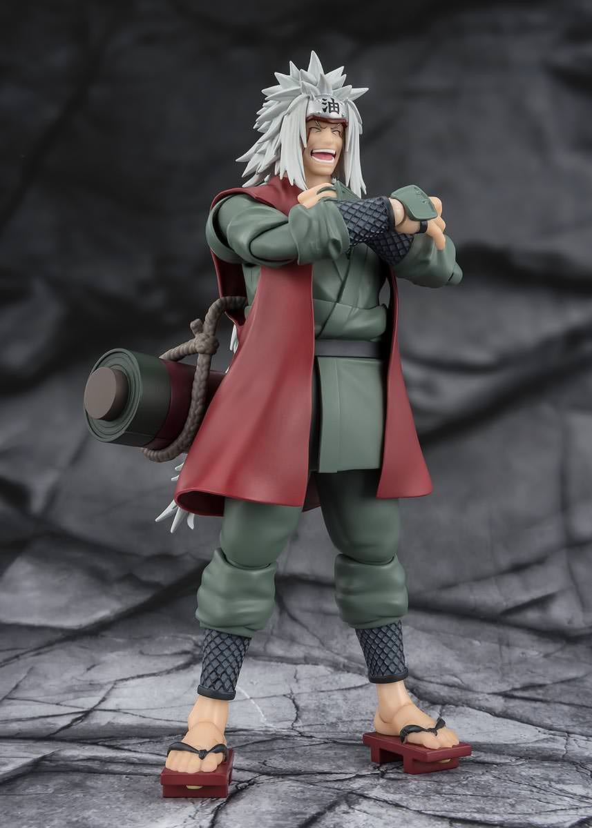 Naruto Jiraiya -Hidden Leaf Heroic Master Sage- (Sage Mode Set) Action Figure  (Prototype Shown) View 6