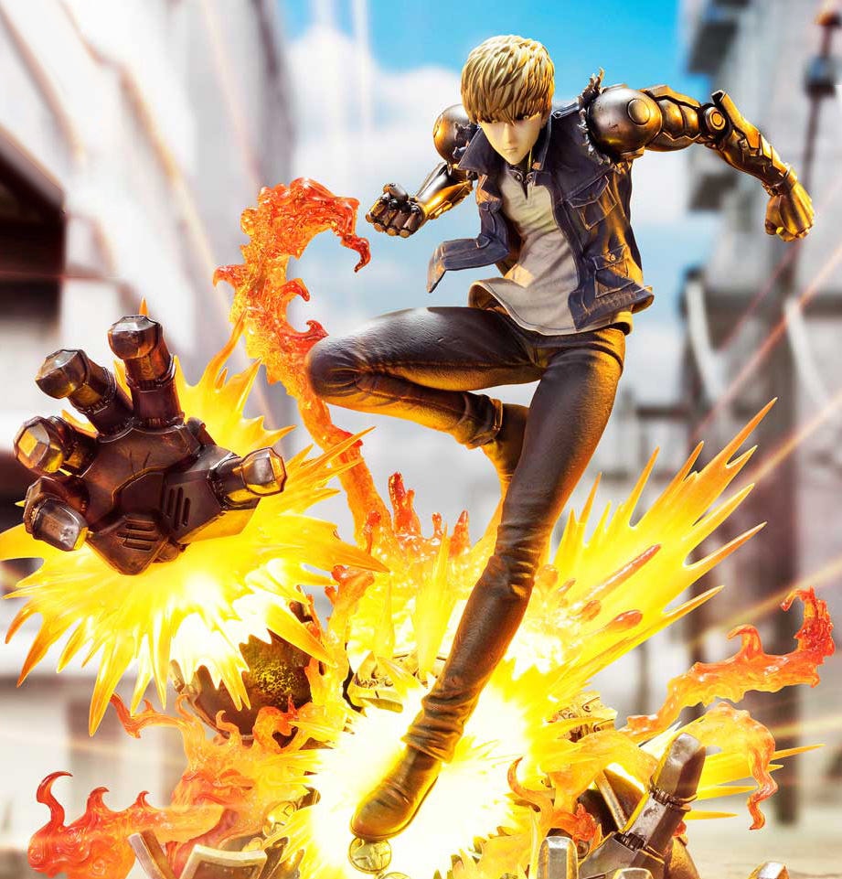 One-Punch Man Genos Statues  (Prototype Shown) View 1