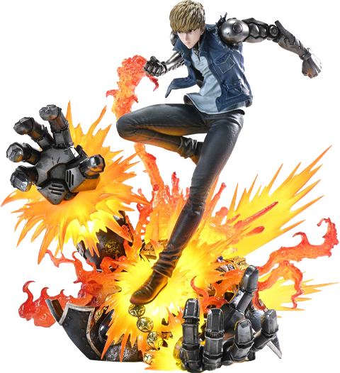 One-Punch Man Genos Statues  (Prototype Shown) View 15