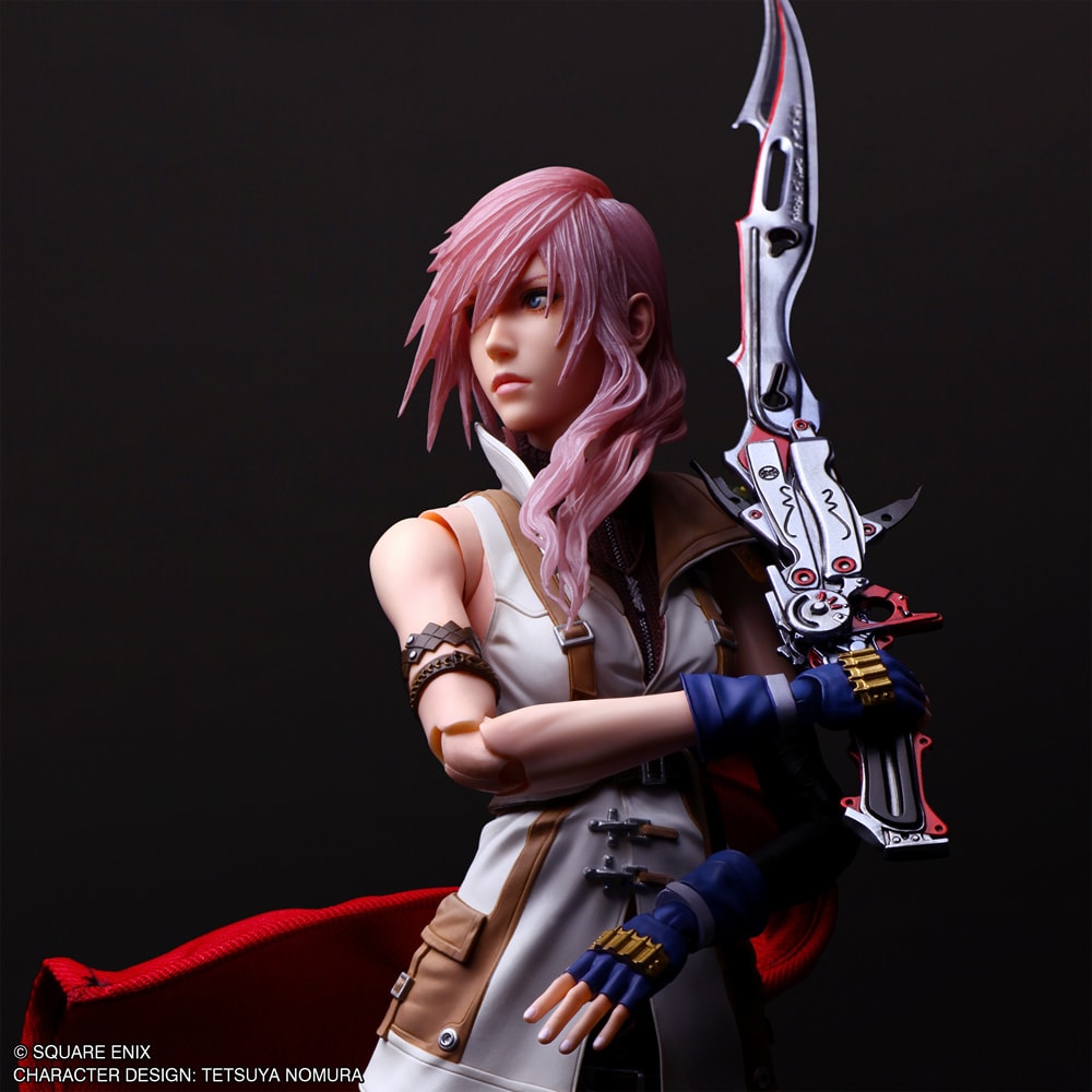Final Fantasy Lightning Action Figure  (Prototype Shown) View 4