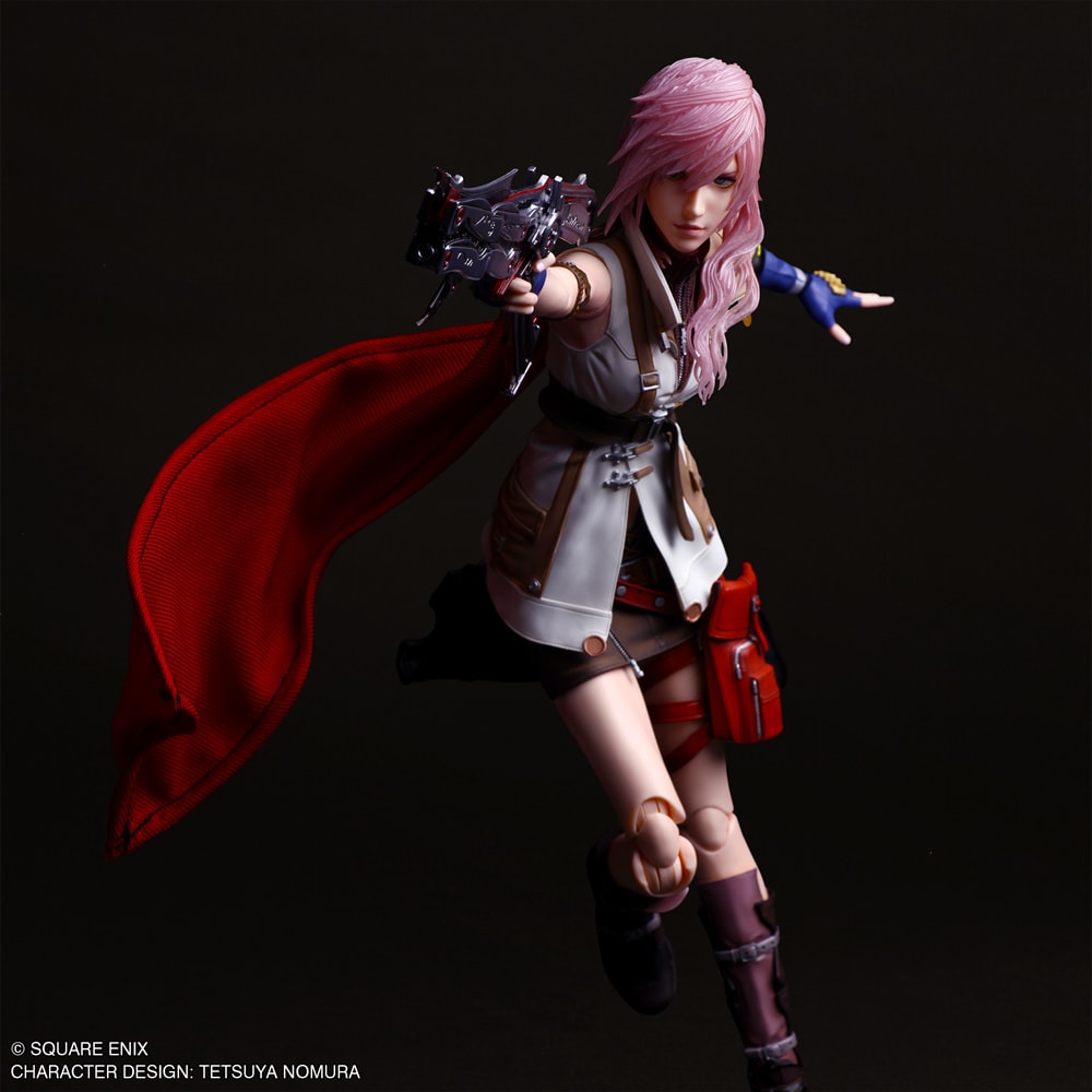 Final Fantasy Lightning Action Figure  (Prototype Shown) View 6