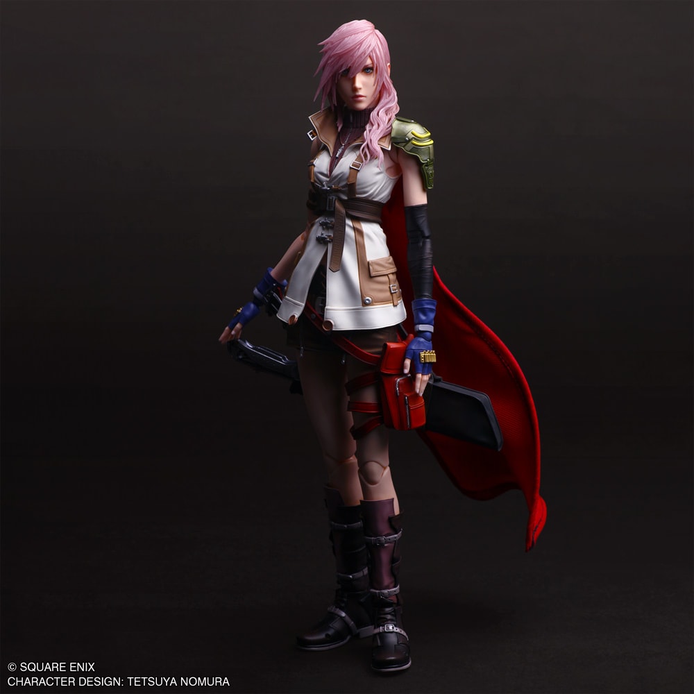 Final Fantasy Lightning Action Figure  (Prototype Shown) View 7