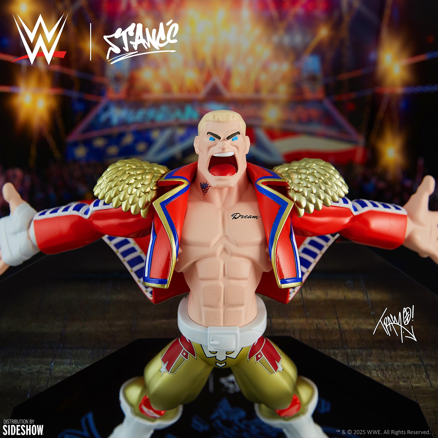 WWE ダスティーローデス WWF WWE プロレス ダスティ ローデス フィギュア - メルカリ