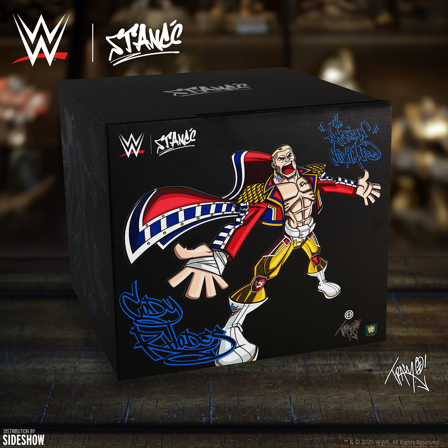 WWE Cody Rhodes Designer Collectible Statue  (Prototype Shown) View 14