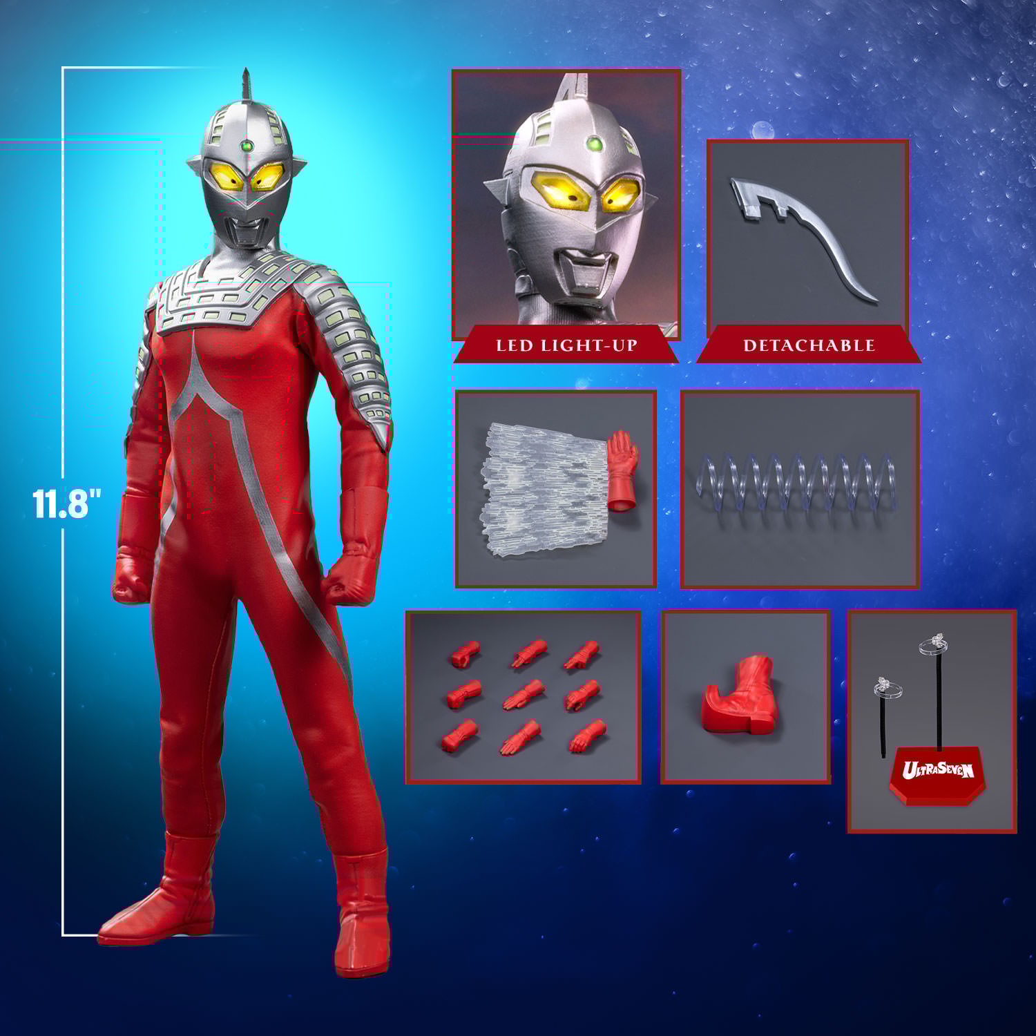 ＜ウルトラセブン＞6 PIECES SET/6点セット ウルトラセブン＞6 PIECES SET/6点セット