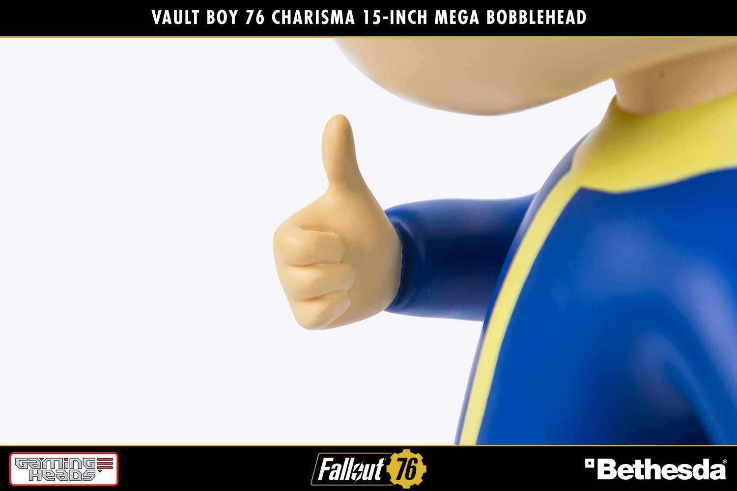 Fallout Vault Boy 76 (Charisma) Mega Bobblehead Bobble Head  Collector Edition (Prototype Shown) View 4