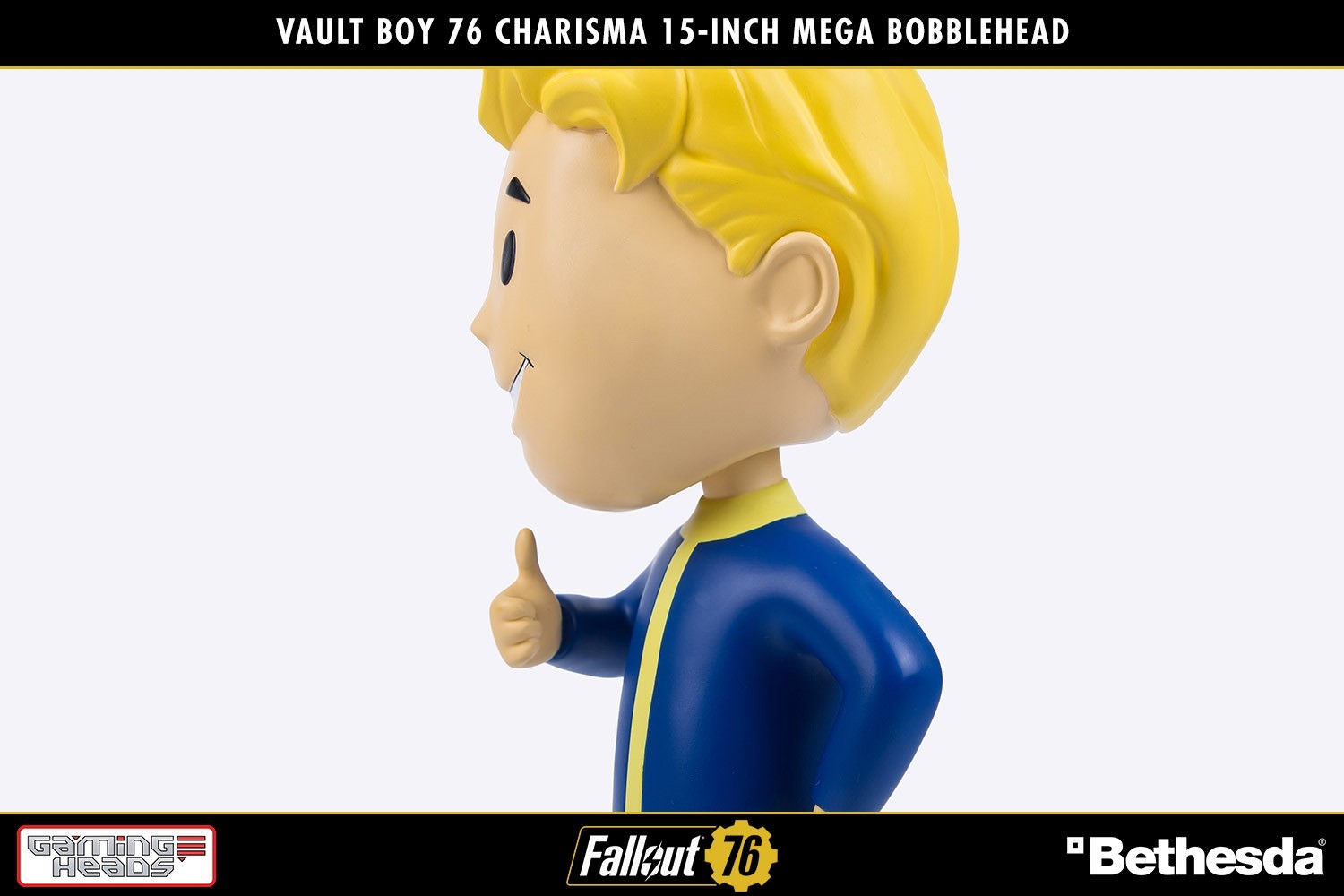 Vault Boy 76 (Charisma) Mega Bobblehead by Gaming Heads | Sideshow
