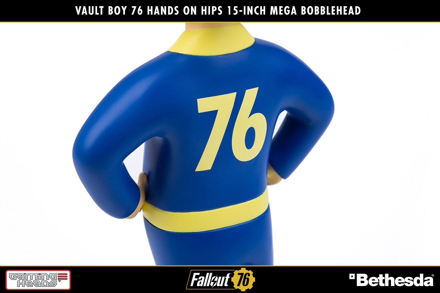 Fallout Vault Boy 76 (Hands on Hips) Mega Bobblehead Bobble Head  (Prototype Shown) View 4