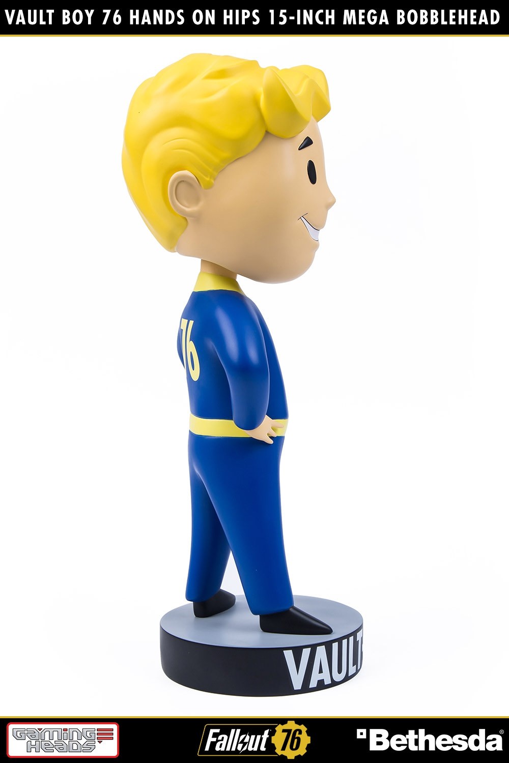 Fallout Vault Boy 76 (Hands on Hips) Mega Bobblehead Bobble Head  (Prototype Shown) View 10