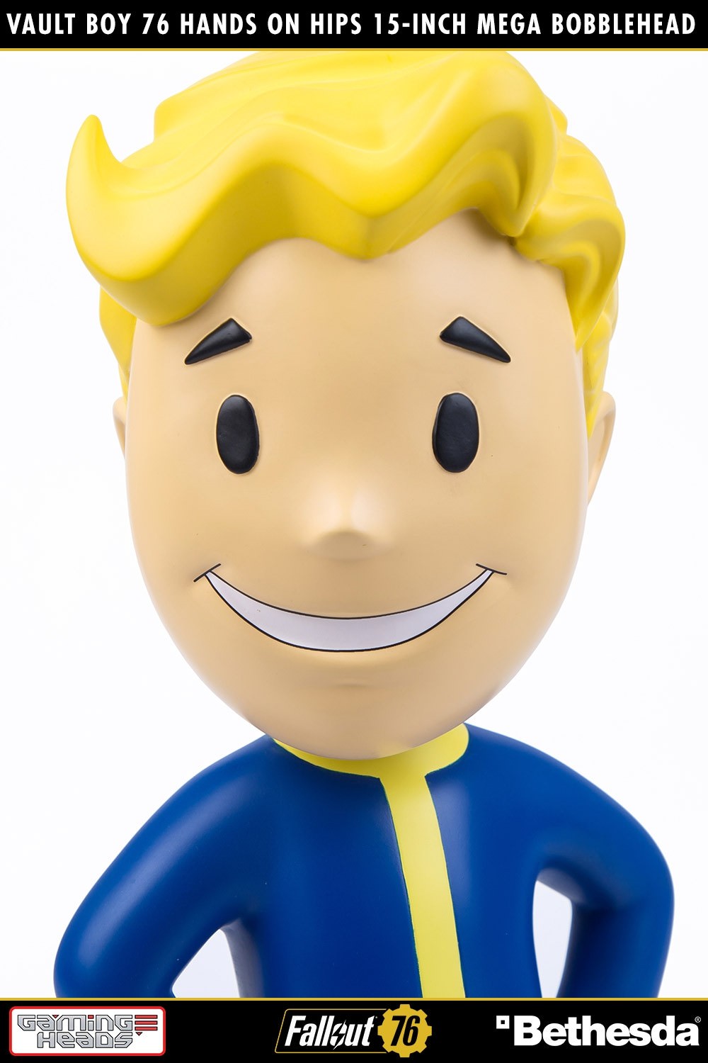 Fallout Vault Boy 76 (Hands on Hips) Mega Bobblehead Bobble Head  (Prototype Shown) View 11