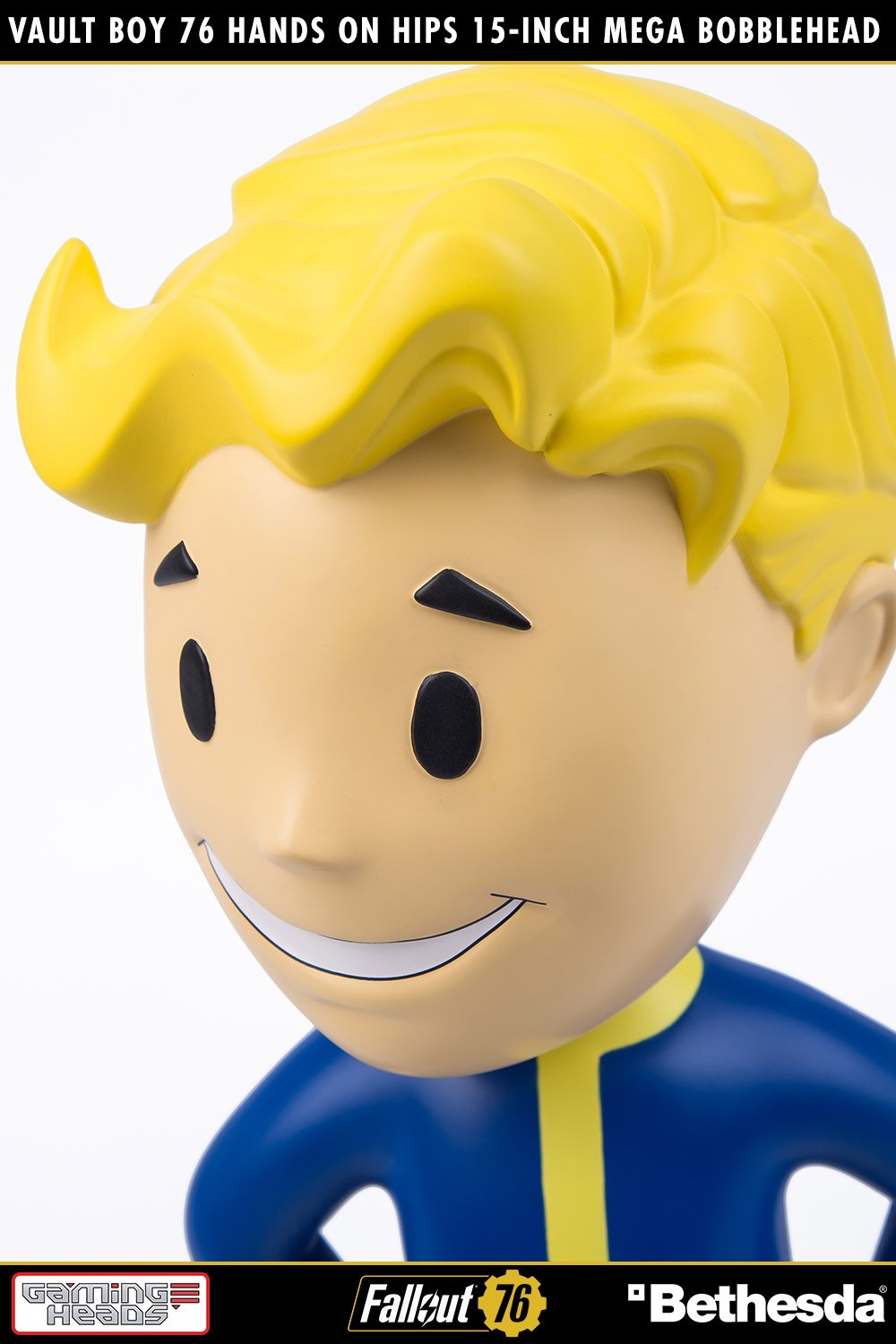 Fallout Vault Boy 76 (Hands on Hips) Mega Bobblehead Bobble Head  (Prototype Shown) View 12