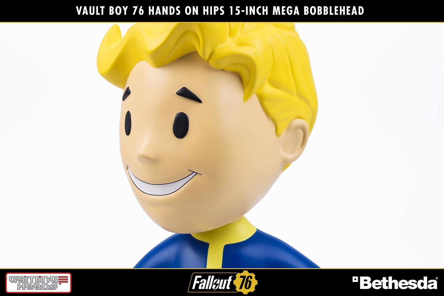 Fallout Vault Boy 76 (Hands on Hips) Mega Bobblehead Bobble Head  (Prototype Shown) View 17