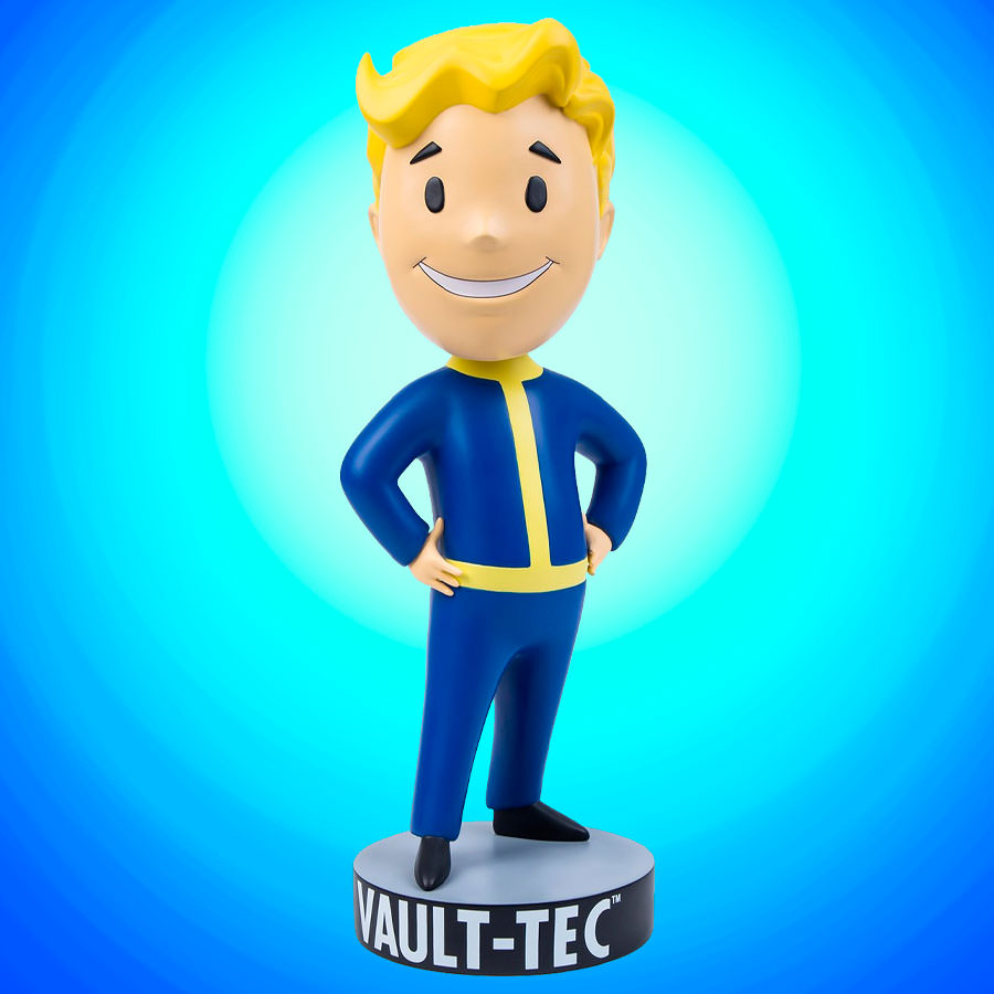 Fallout Vault Boy 76 (Hands on Hips) Mega Bobblehead Bobble Head  (Prototype Shown) View 1