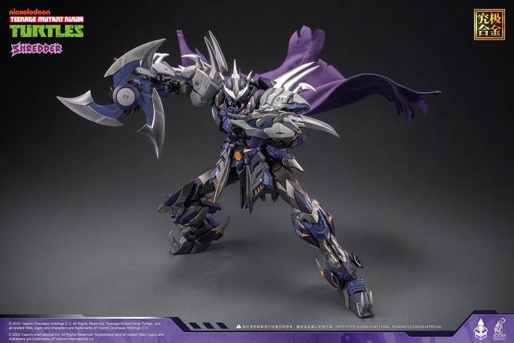 Shredder Action Figure by HEATBOYS | Sideshow Collectibles