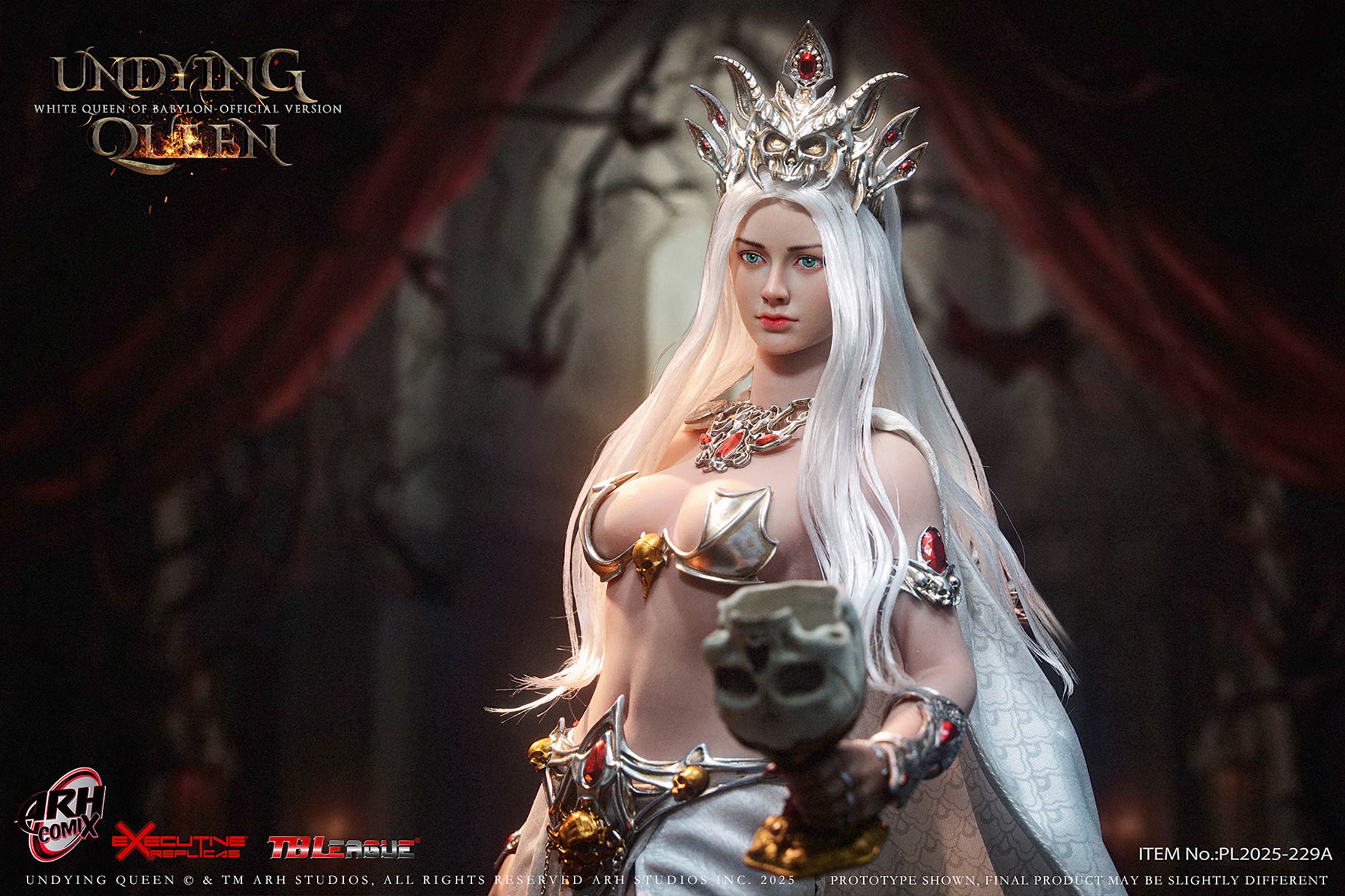 ARH Comix White Queen of Babylon (Official Version) Sixth Scale Figure  Collector Edition (Prototype Shown) View 13