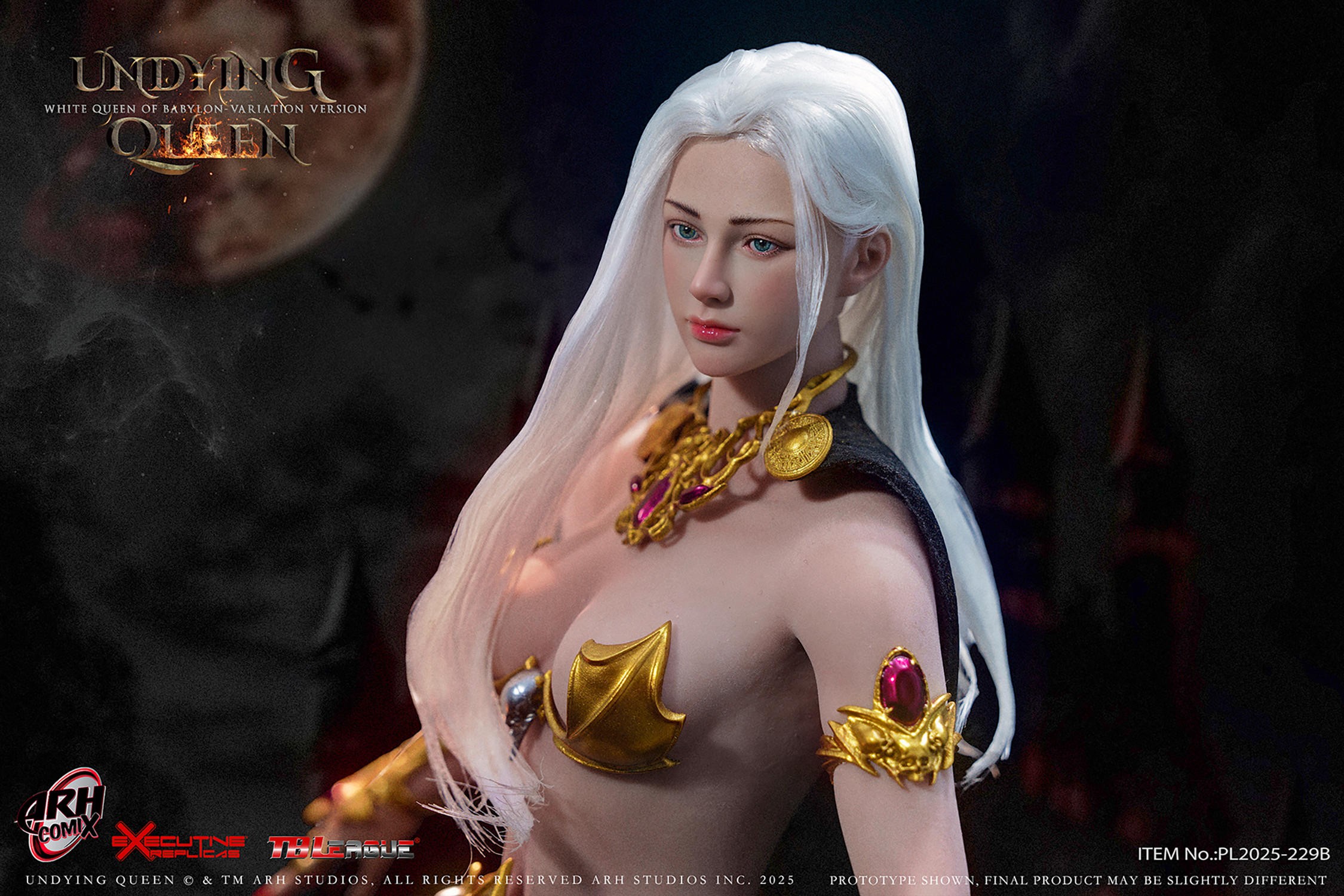 ARH Comix White Queen of Babylon (Variation Version) Sixth Scale Figure  (Prototype Shown) View 12