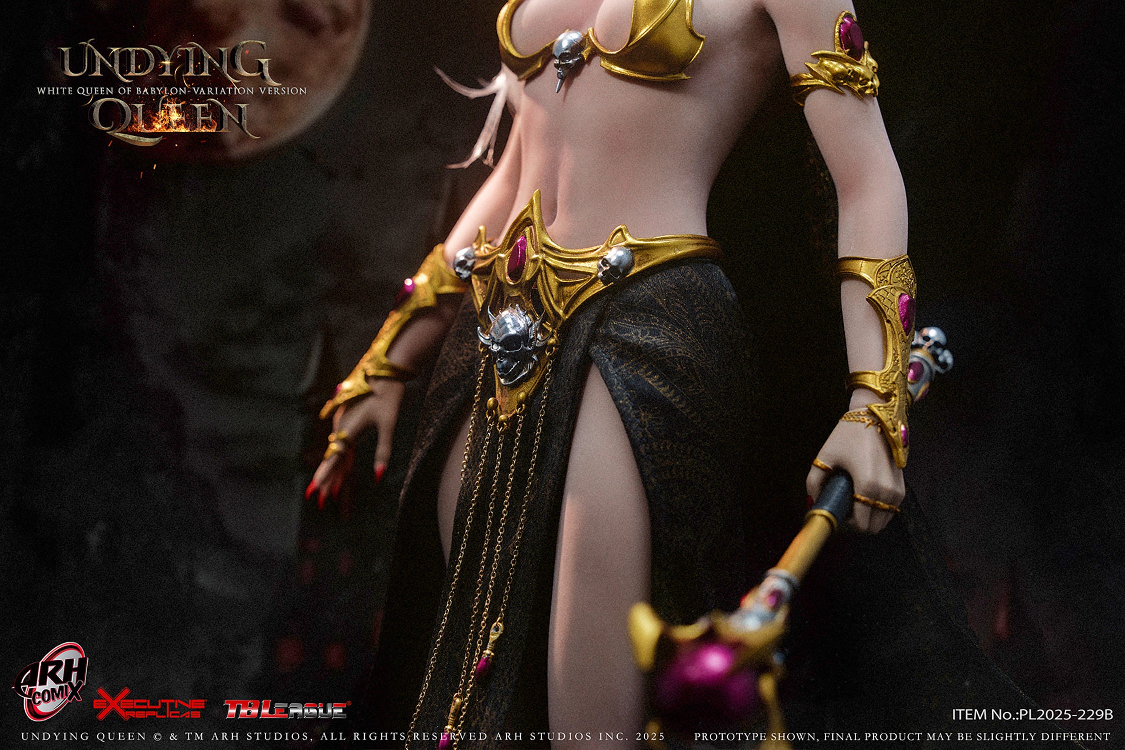 ARH Comix White Queen of Babylon (Variation Version) Sixth Scale Figure  (Prototype Shown) View 13