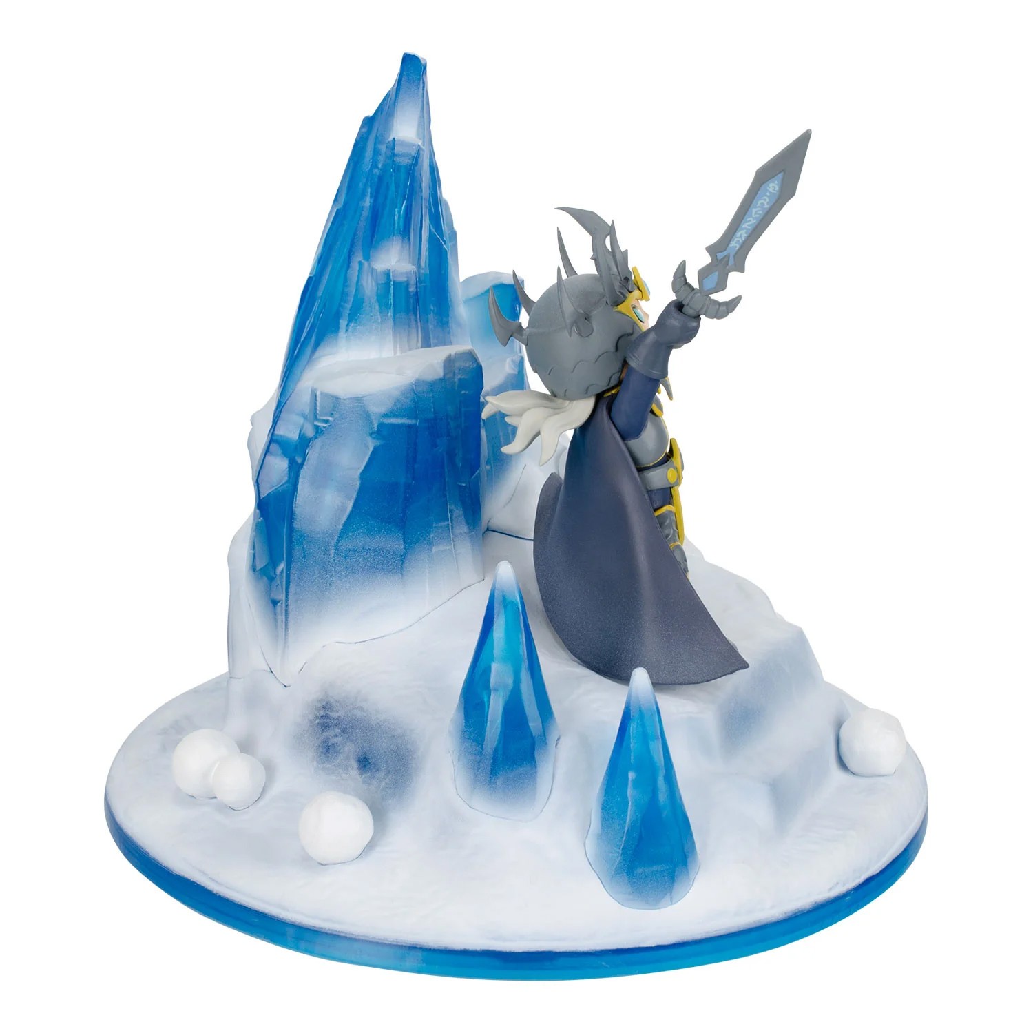 Warcraft Lil' Champions Snow Fight Arthas Statues  (Prototype Shown) View 8