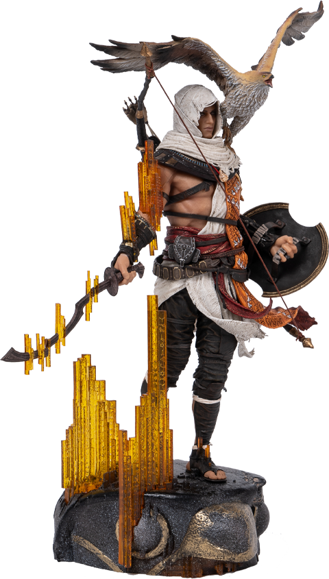 Figurine Assassin's Creed Origins Bayek 25cm - Statue PVC Pour Bureau
