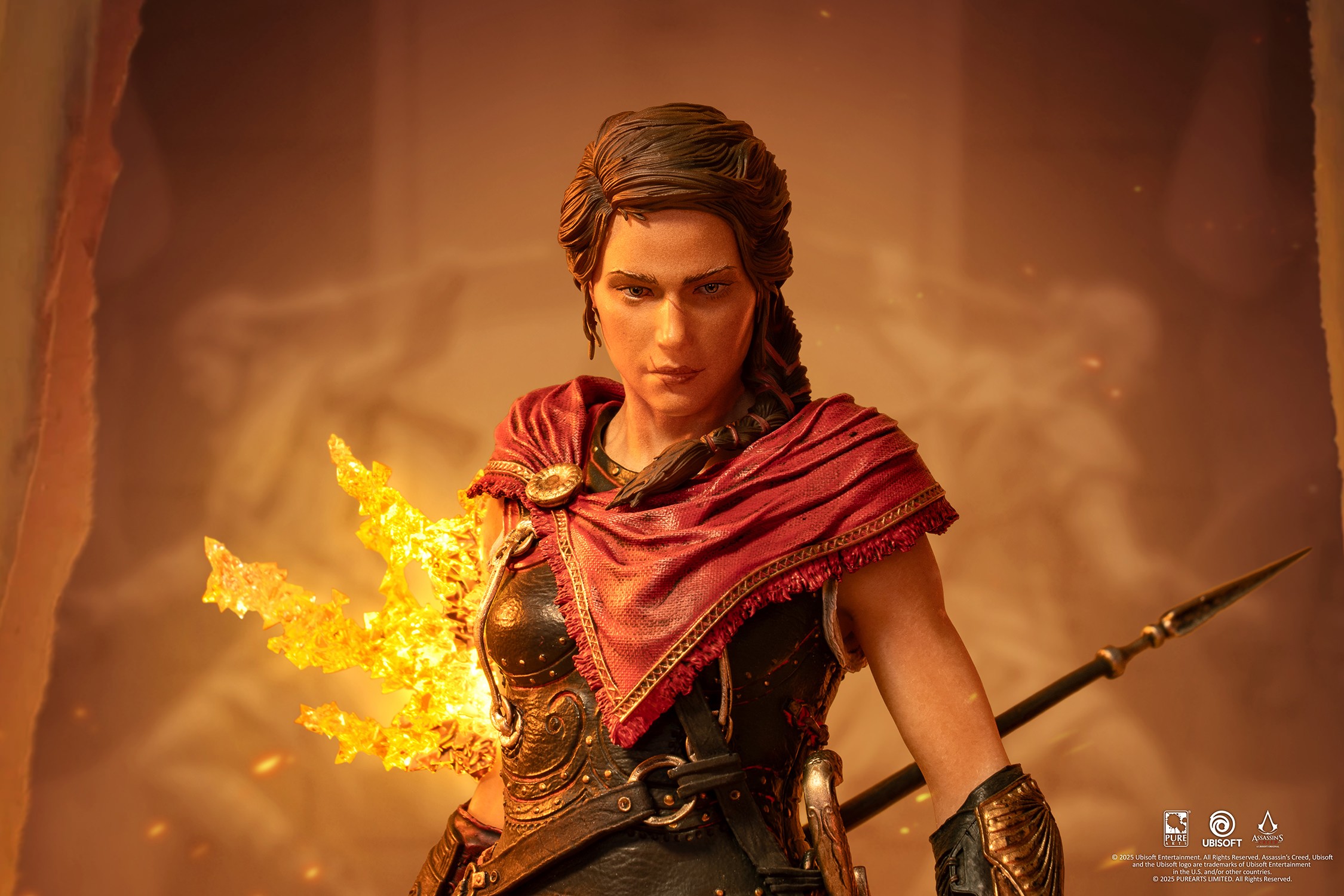 アサシンクリード Odyssey Kassandra Animus Kassandra 1:8 Scale Statue by PureArts | Sideshow