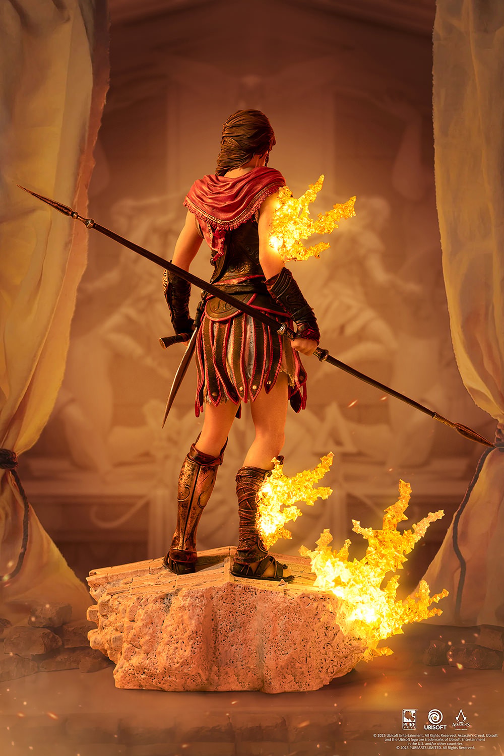 Assassins Creed Animus Kassandra Statues  (Prototype Shown) View 9