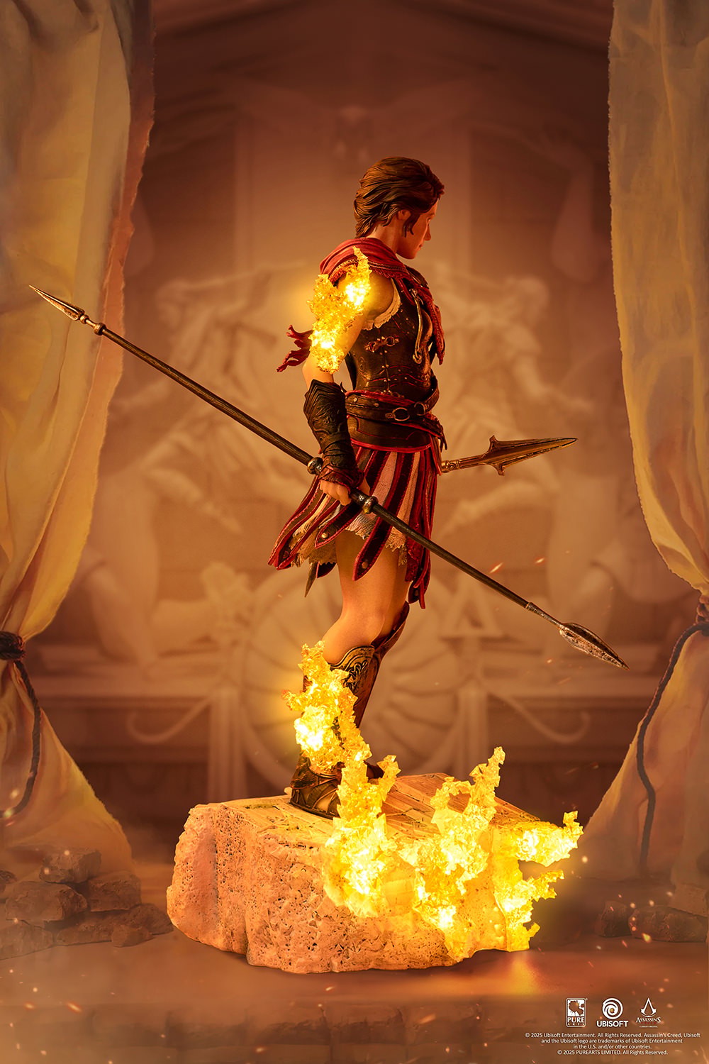 Assassins Creed Animus Kassandra Statues  (Prototype Shown) View 10