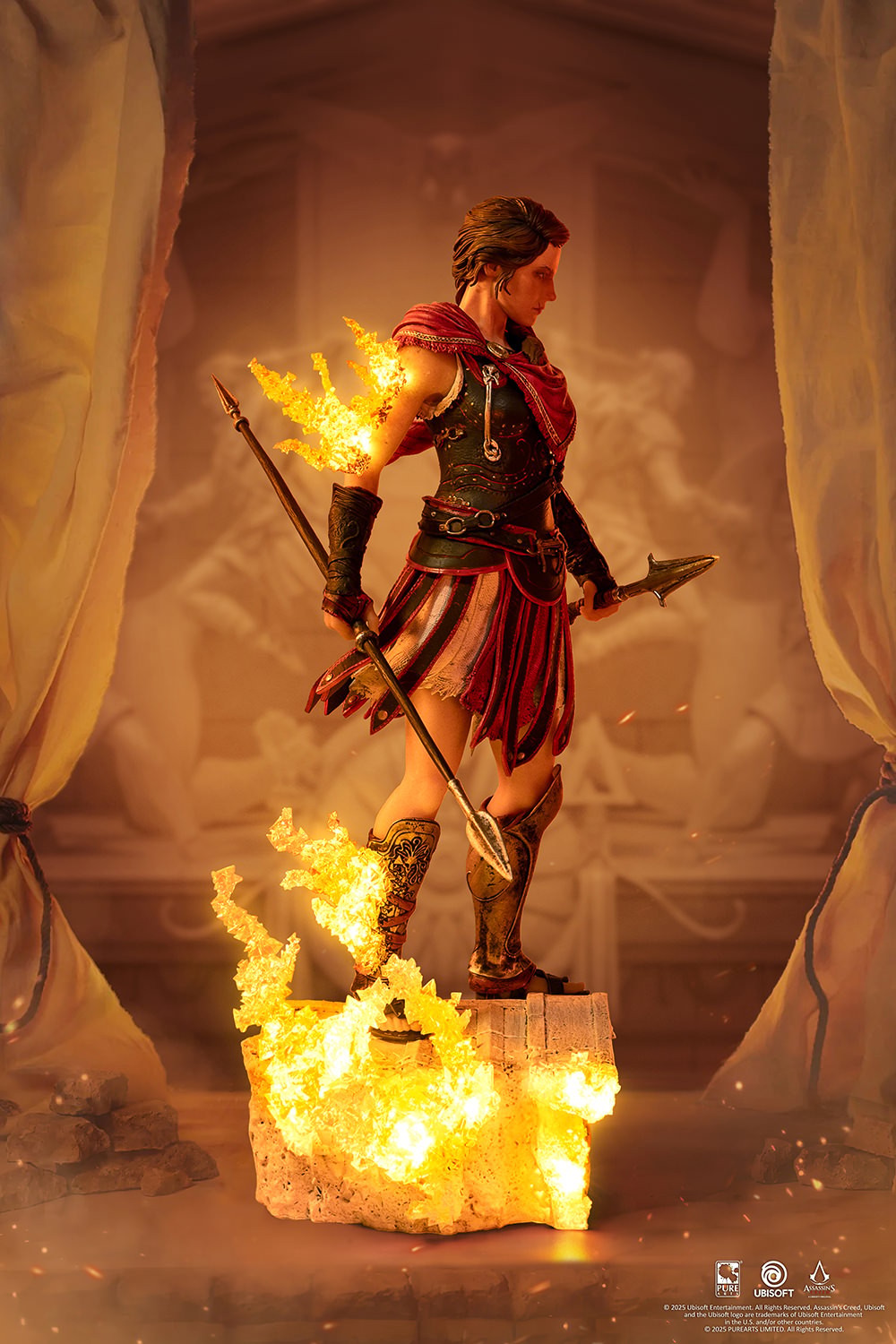 Assassins Creed Animus Kassandra Statues  (Prototype Shown) View 11