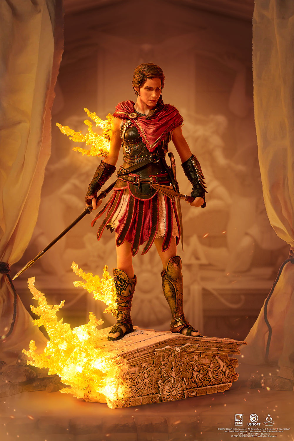 Assassins Creed Animus Kassandra Statues  (Prototype Shown) View 12