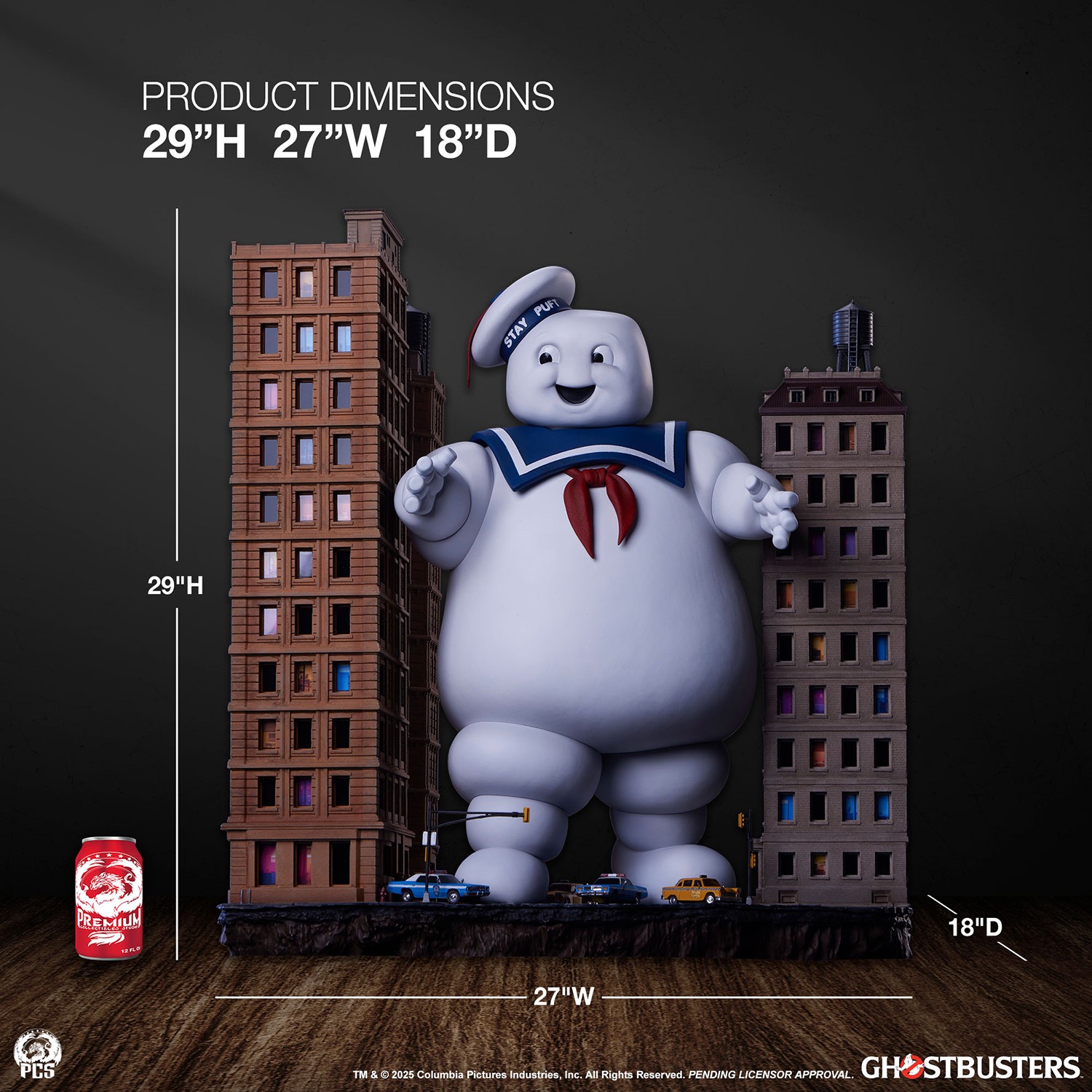 Ghostbusters Stay Puft Marshmallow Man Diorama  Collector Edition (Prototype Shown) View 2